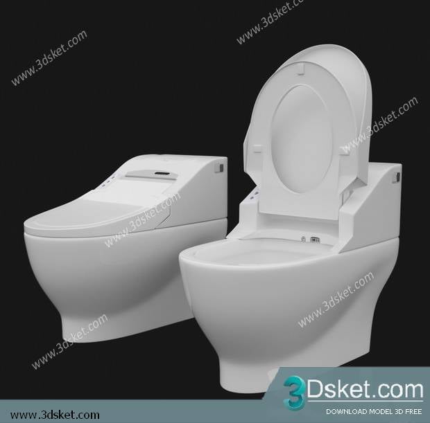 Free Download Toilet Bidet 3D Model 029 - Download 3D Model Free ...