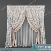 Free Download Curtain 3D Model Rèm 042