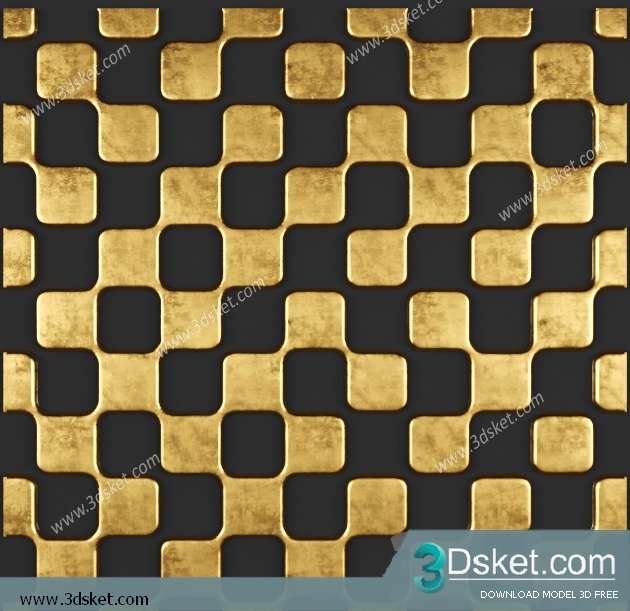 Free Download Decorative Plaster 3D Model 026