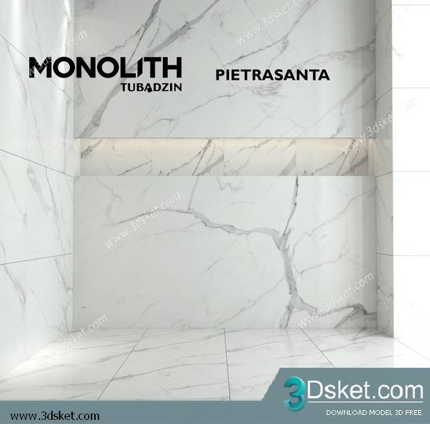 Free Download Bathroom Furniture 3D Model 036