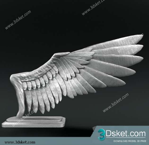 Free Download Sculpture 3D Model Điêu Khắc 043