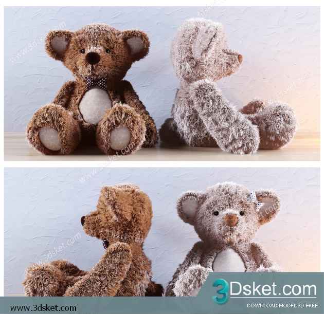 Free Download Toy 3D Model Đồ Chơi 015