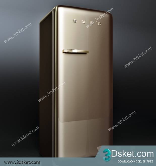 Free Download Kitchen Appliance 3D Model 050