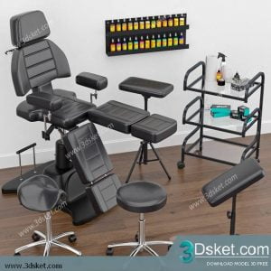 3D Model Office Furniture Free Download 031