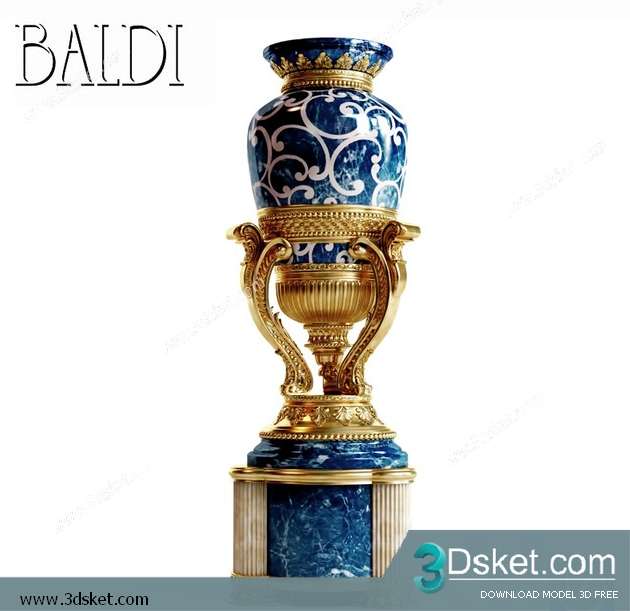 Free Download Sculpture 3D Model Điêu Khắc 046