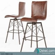 3D Model Arm Chair Free Download 016
