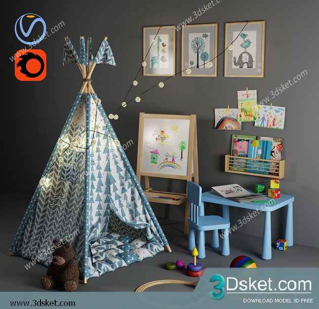 Free Download Miscellaneous 3D Model Tổng hợp 019