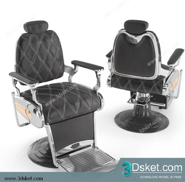 3D Model Office Furniture Free Download 032