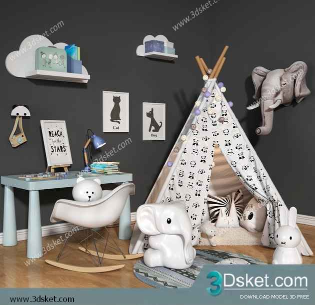 Free Download Miscellaneous 3D Model Tổng hợp 023