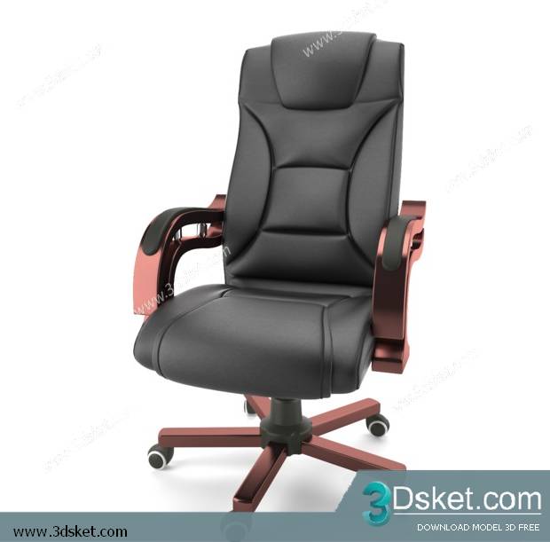 3D Model Office Furniture Free Download 035