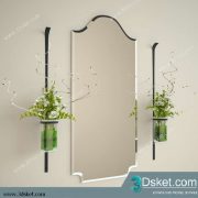 Free Download Mirror 3D Model Gương 016