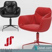 3D Model Arm Chair Free Download 035