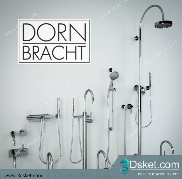 Free Download Faucet 3D Model Vòi Rửa 005