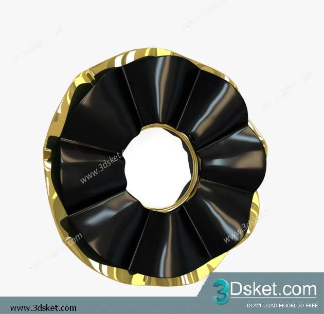 Free Download Mirror 3D Model Gương 040