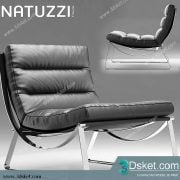 3D Model Arm Chair Free Download 036