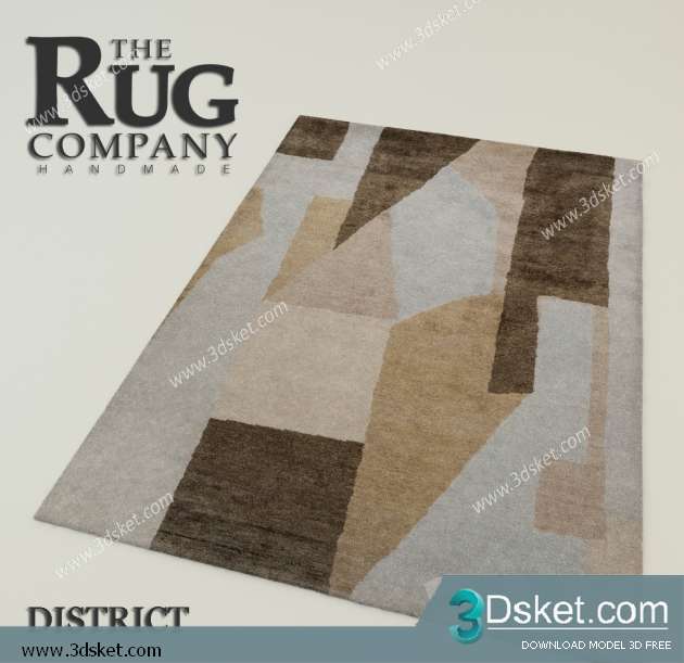 Free Download Carpets 3D Model Thảm 031
