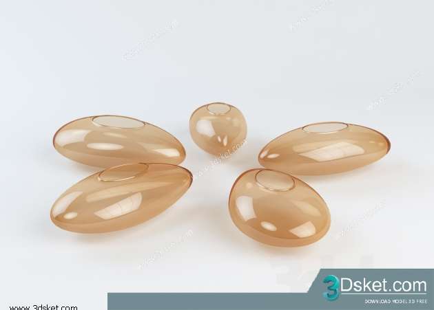 Free Download Vase 3D Model Chai Lọ 006