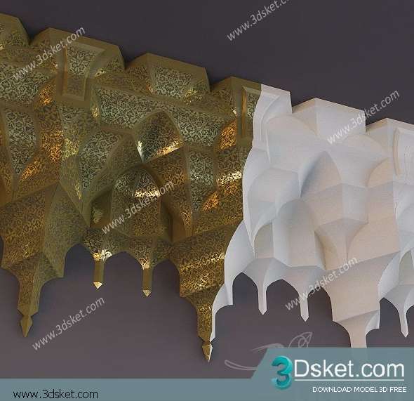 Free Download 3D Panel 3D Model 017