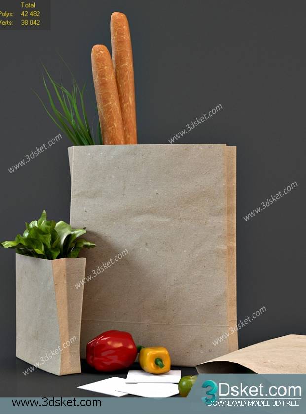 Free Download 3D Models Tableware Kitchen 056