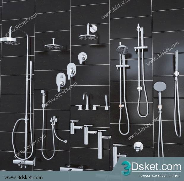 Free Download Faucet 3D Model Vòi Rửa 006