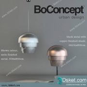 Free Download Ceiling Light 3D Model Đèn Trần 078