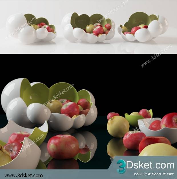 Free3D Download Food And Drinks 3D Model 029