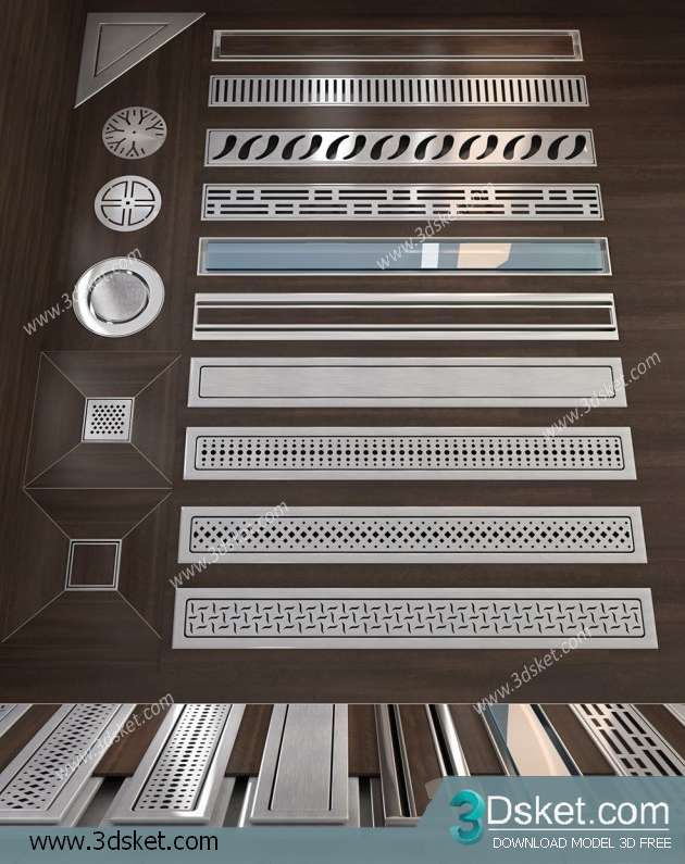 Free Download 3D Panel 3D Model 047