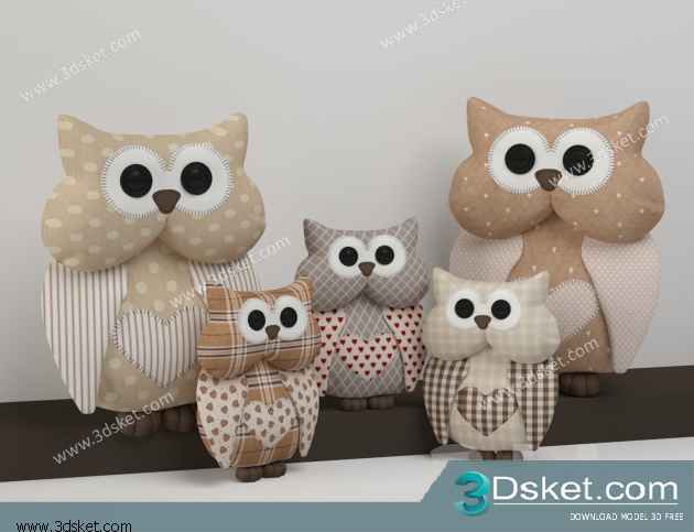 Free Download Toy 3D Model Đồ Chơi 016