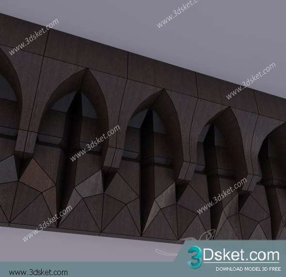 Free Download 3D Panel 3D Model 018