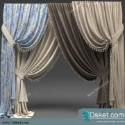 Free Download Curtain 3D Model Rèm 044