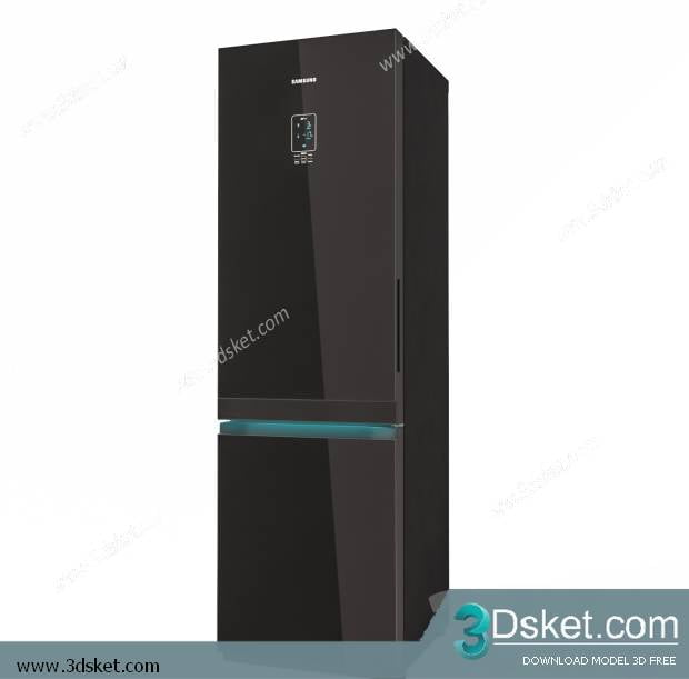 Free Download Kitchen Appliance 3D Model 053