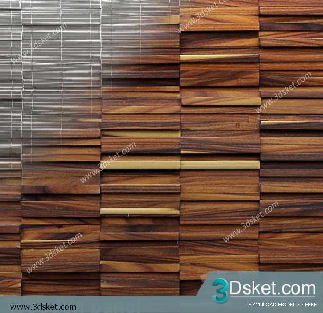 Free Download 3D Panel 3D Model 051