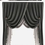 Free Download Curtain 3D Model Rèm 048