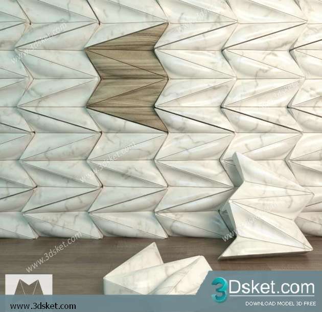 Free Download 3D Panel 3D Model 052