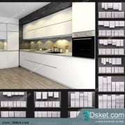 Free Download Kitchen 3D Model Nhà bếp 011