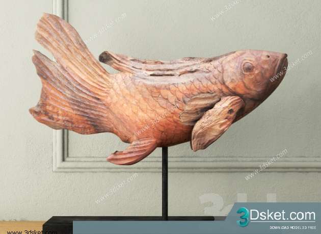 Free Download Sculpture 3D Model Điêu Khắc 019