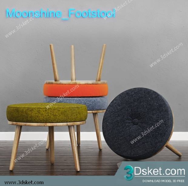 3D Model Other Soft Seating Free Download Ghế mềm 023