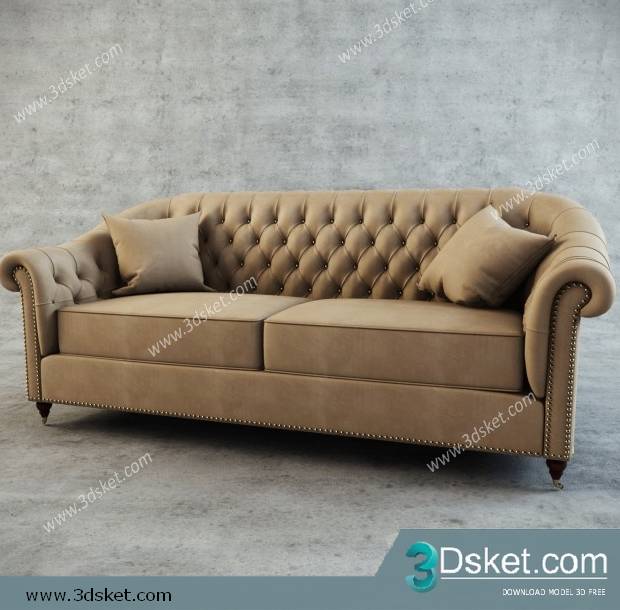 3D Model Sofa Free Download 073