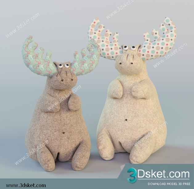 Free Download Toy 3D Model Đồ Chơi 018