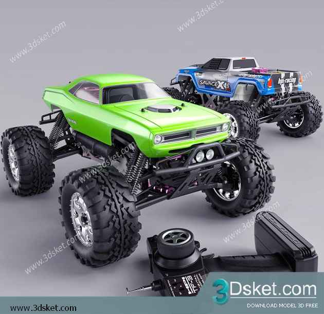 Free Download Toy 3D Model Đồ Chơi 002