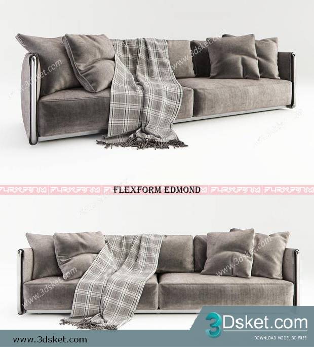 3D Model Sofa Free Download 074