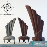 3D Model Arm Chair Free Download 046