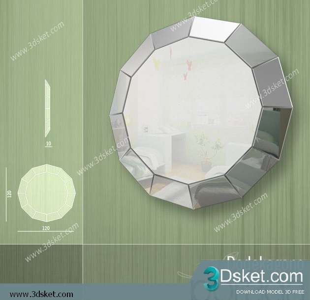 Free Download 3D Panel 3D Model 023