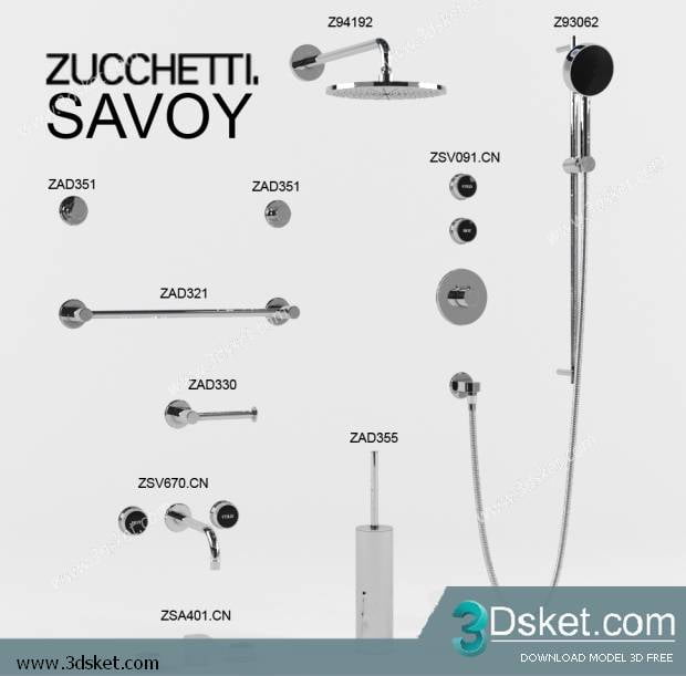 Free Download Faucet 3D Model Vòi Rửa 007