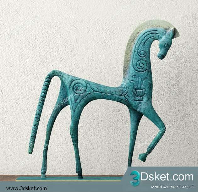 Free Download Sculpture 3D Model Điêu Khắc 023