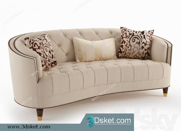 3D Model Sofa Free Download 079