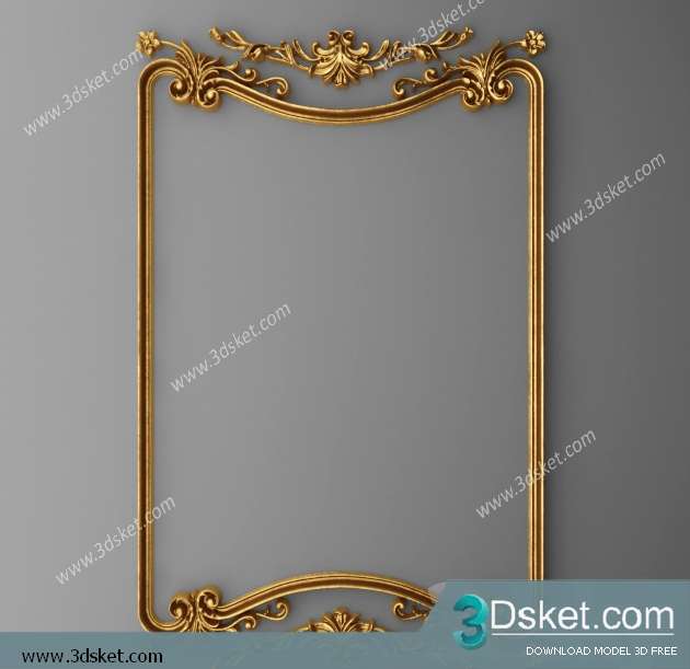 Free Download Decorative Plaster 3D Model 034