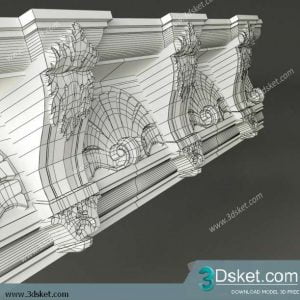 Free Download Decorative Plaster 3D Model 052