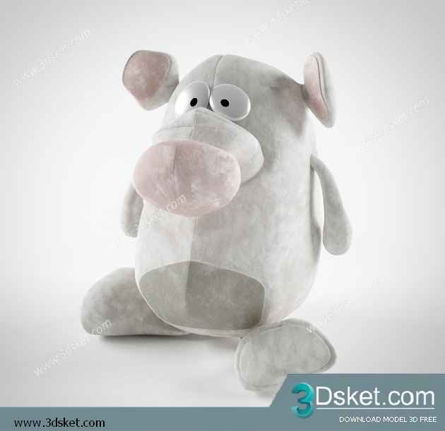 Free Download Toy 3D Model Đồ Chơi 019