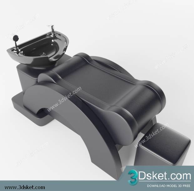 Free Download Bathroom Accessories 3D Model Đồ dùng 020